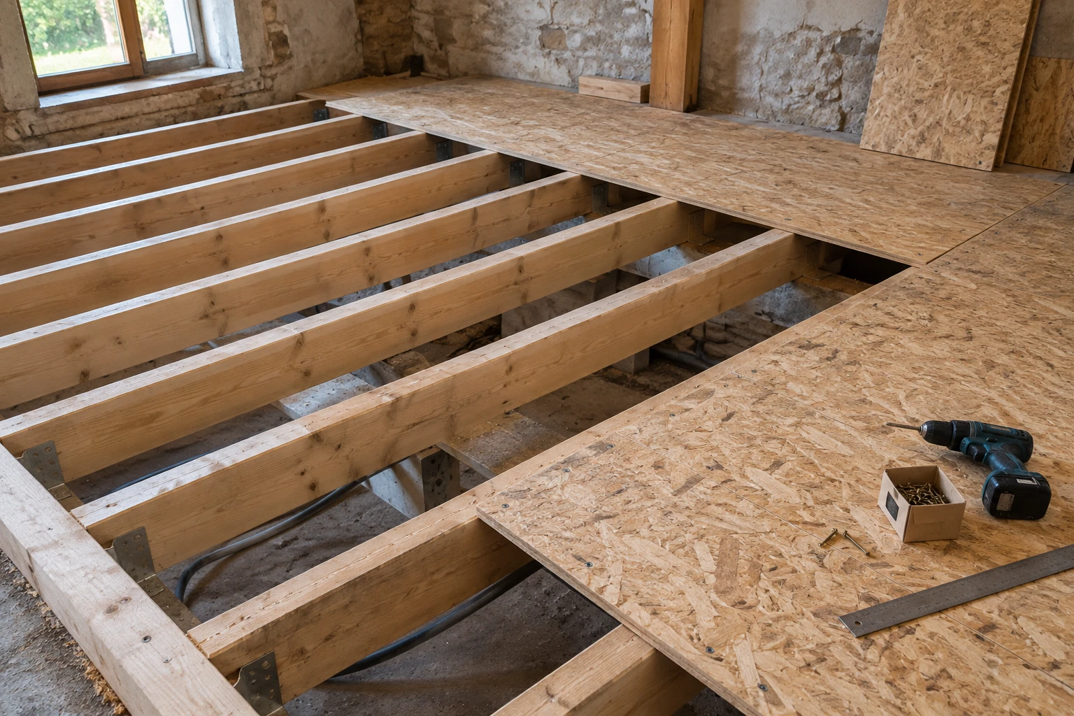 Plancher en aggloméré ou OSB : comment bien choisir
